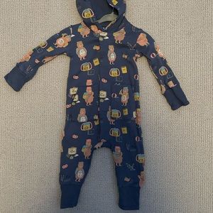 MagneticMe First Class Cotton Hooded Coverall sz 9-12